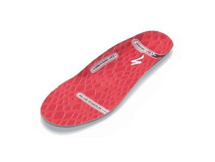 Vložky do bot Specialized Performance +BG Footbed červená