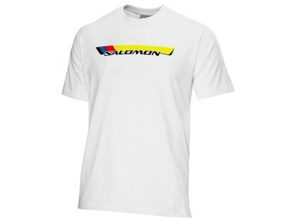 Salomon tričko Flake Tee  bílé