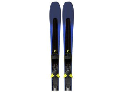 Salomon XDR 80 Ti black/blue/lime 162cm