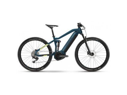 Haibike FullNine 5 i500Wh 11-r. Deore  modrá/kanárková