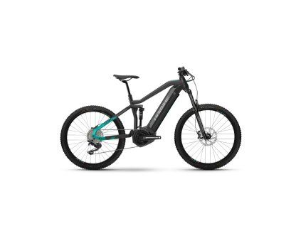 Haibike AllMtn 1 i630Wh 11-r. Deore antracit / tyrkysová akce Black Friday