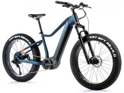 Leader Fox Brasa 26 Fatbike Blue, Panasonic GX Ultimate 95Nm, 720Wh