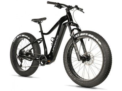 Leader Fox Braga 26 Fatbike Black, Bafang 510, 95Nm, 835Wh