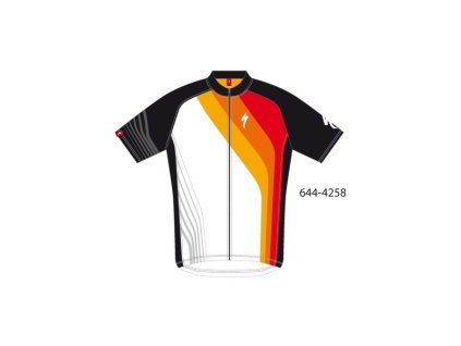 Cyklistický dres Specialized Comp Cross Over černá/oranžová