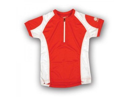 Cyklistický dres Sensor Entry dětský červený