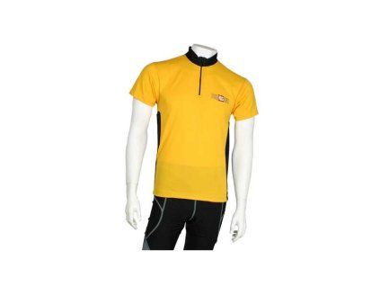 Cyklistický dres Pell's Basic žlutá