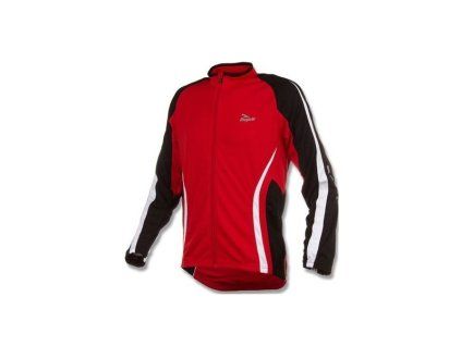Rogelli Mura dres dlouhý rukáv red/black/white