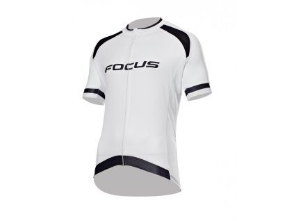 Cyklistický dres Focus RC Jersey men wht/blc