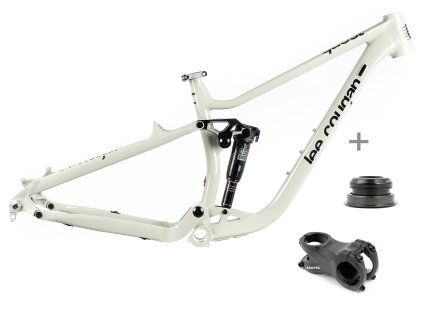 Lee Cougan Quest celoodpružený Alu rámový set MTB 29 šedá lesklá