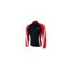 Rogelli Mura dres dlouhý rukáv blk/red/white